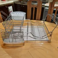 آبچکان درجه یک استیل بزرگ تمیز و نو|آب‌چکان و نظم‌دهنده ظروف|تهران, جمهوری|دیوار
