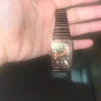 ساعت آلمانی اصل قدیمی الماس واقعی داره داخل ساعت