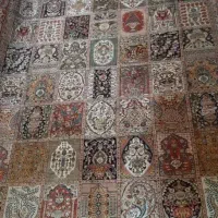 فرش ابریشم خشتی گلستان ۶ متری|فرش|تهران, دروس|دیوار