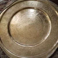 کاسه بشقاب برنزاصل قدیمی بالای 50سال قدمت داره|کلکسیون اشیاء عتیقه|نهاوند, |دیوار