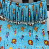 پرده کودک چین دار|پرده، رانر، رومیزی|دهدشت, |دیوار