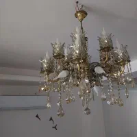 لوستر|لوستر و چراغ آویز|بهارستان, |دیوار