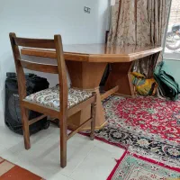 میز ۸ نفره با صندلی سالم و زیبا