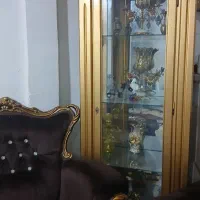 چهارتیکه مبل میزعسلی پادیشن و همراه با پرده|مبلمان خانگی و میز عسلی|بهارستان, |دیوار