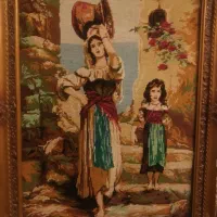 تابلو کوبلن قدیمی|تابلو، نقاشی، عکس|ملارد, |دیوار