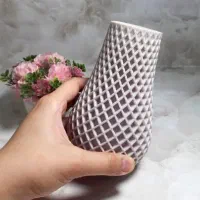 جامدادی گلدان گلجازیرلیوانی  شکلات خوری سنگ مصنوعی|صنایع دستی و سایر لوازم تزئینی|کاشمر, |دیوار