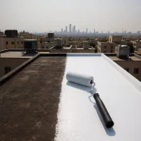 عایق رطوبتی سفیدبام 5لیتر خداحافظ ایزوگام وقیرگونی