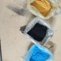 پودر رنگ و سایر ابزار