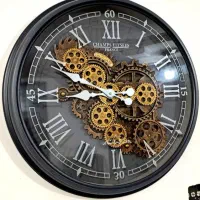 ساعت چرخ دنده دیواری 70سانت