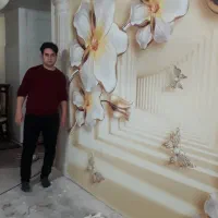 نقاشی ساختمان وفروش ونصب کاغذ دیواری
