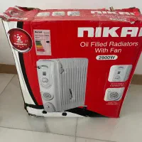 شوفاژ برقی نیکای مدل NOH844A ۱۳ پره فن دار