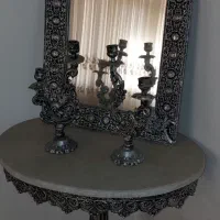 آینه و شمعدان و کنسول فروش فوری