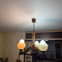 لوستر همراه با لامپ