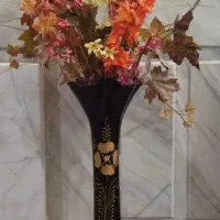 گلدان شیک به همراه گل