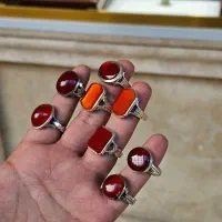 انگشتر عقیق یمن سرخ موجود|بدلیجات|قم, ارم|دیوار