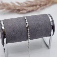 دستبند نقره کادو تولد ناب مدل بال فرشته زنجیری۶۱۰۳|بدلیجات|تبریز, |دیوار