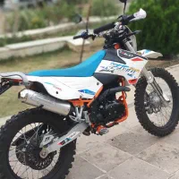 موتور سیکلت ۲۵۰ فلات طرح کی تی ام ktm falat 250