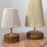 اپاژور ، مکرومه ،کنارسالنی|چراغ خواب و آباژور|کرج, باغستان|دیوار