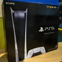 ps5 فت دیجیتال سری ۱۲ دو دسته فول گیم|کنسول، بازی ویدئویی و آنلاین|دزفول, |دیوار