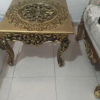 مبل استیل ۷ نفره با میز عسلی|مبلمان خانگی و میز عسلی|تهران, تهرانسر شمالی|دیوار