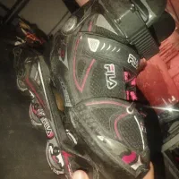 اسکیت اصل fila نو سایز ۳۲ تا ۳۵ با وسایل
