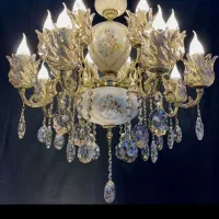 لوسترچکشی رامابرنج.۱۱+۵شعله/مدل سرامیکیHK light35