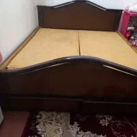 تخت خواب چوبی دونفره  ۱۶۰در۲متر|تخت و سرویس خواب|کاشان, امام خمینی|دیوار