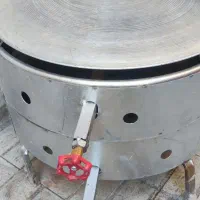 تنور ساجی درب دار گازی