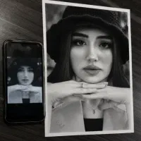 سفارش نقاشی سیاهقلم + تخفیف 10درصدی