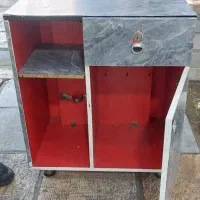 میز  تحریر و لبتاب چوبی MDD