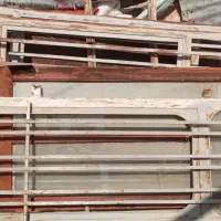 پنجره آهنی 2/1 سالم درحدنو|مصالح و تجهیزات ساختمان|هلیلان, |دیوار