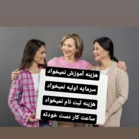 کار در منزل برای خانم های با انگیزه|استخدام بازاریابی و فروش|تهران, سعادت‌آباد|دیوار