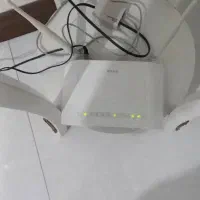 مودم سالم بدون ایرادبا جعبه و سیم تعداد ۲عدد