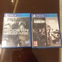 دیسک بازی ps4 کال آف دیوتی و رمبو سیکس