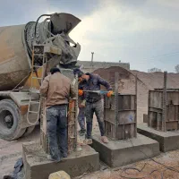 پایه فنداسیون بتنی