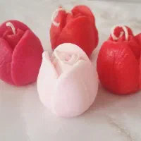 فروش شمع گل لاله 5سانتی