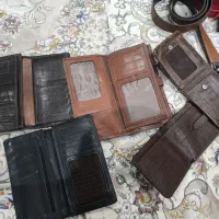 کیف پول چرم طبیعی مردانه کراوات کمربند|کیف، کفش، کمربند|تهران, دریاچه شهدای خلیج فارس|دیوار