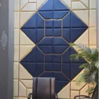 فروش و اجرای لمسه تایل  رویی مخمل پشت چسب دار|مصالح و تجهیزات ساختمان|نجف‌آباد, باغ ملی|دیوار