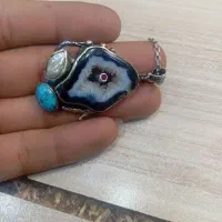 گردنبند نقره خارجی (مکزیک ) به شرط کارشناسی