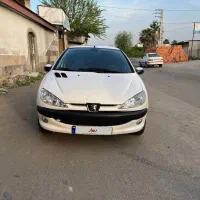 پژو ۲۰۶ تیپ ۲ سفید مدل ۹۰