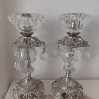آینه وشمعدان روکش نقره