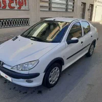 پژو ۲۰۶ صندوقدار v8دریچه سیمی|خودرو سواری و وانت|اصفهان, شهرک صنعتی امیرکبیر (شاپور جدید)|دیوار
