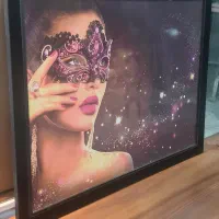 تابلو چراغ دار مخصوص آرایشگاه
