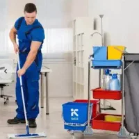 سلام نظافتچی منزل و راه پله