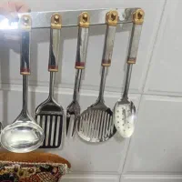 کفگیر ملاقه استیل|ظروف پختوپز|مشهد, خواجه ربیع|دیوار