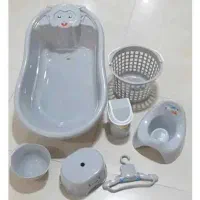 سرویس پلاستیک حمام نوزاد سیسمونی کامل|اسباب و اثاث بچه|مشهد, هفده شهریور|دیوار