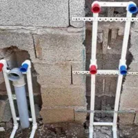 لوله کشی آب سردگرم وفاضلاب
