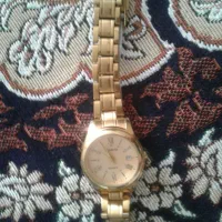 ساعت استیل طلایی رنگ|ساعت|بهارستان, |دیوار