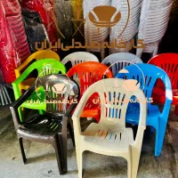 میز و صندلی پلاستیکی ناهارخوری مدل ملک