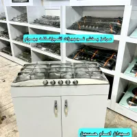 گاز کابینتMDF طرح فر رومیزی هود صفحه ای کدOS9استیل